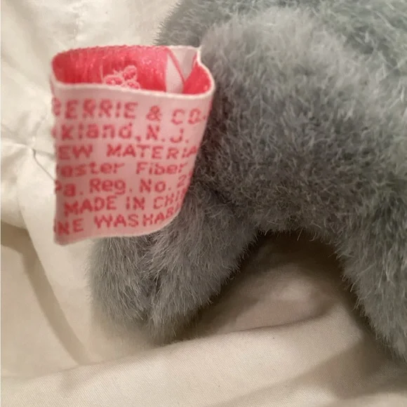 Vintage Russ Gray Plush Bunny Trio - Picture 6 of 6